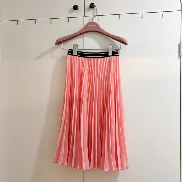 Topshop Skirts Topshop Pink Tulle Midi Skirt Poshmark